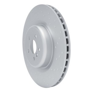 BMW 840i xDrive Gran Coupe Brake Rotor (1) - Right Rear - R1 Concepts - GEOSPEC Dimpled - `19-`22